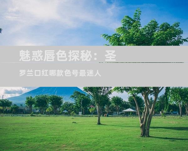 魅惑唇色探秘：圣罗兰口红哪款色号最迷人
